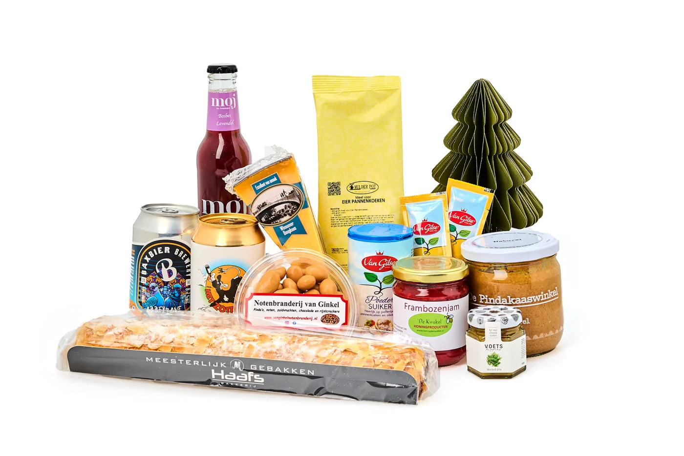 Lokale producten van ondernemers uit Noord-Nederland voor kerstpakketten